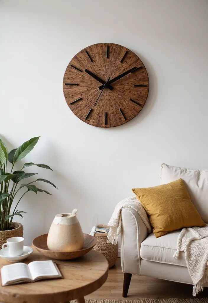 28 Handmade Coconut Shell Decor Ideas You Can DIY 66 28 Handmade Coconut Shell Decor Ideas You Can DIY - 28. Coconut Shell Clock