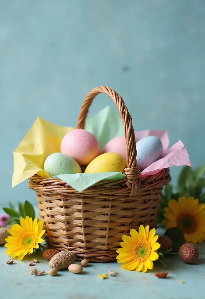 28 Handmade Easter Basket Decor Ideas That Delight 1 28 Handmade Easter Basket Decor Ideas That Delight - 1. Recycled Paper Basket Liners