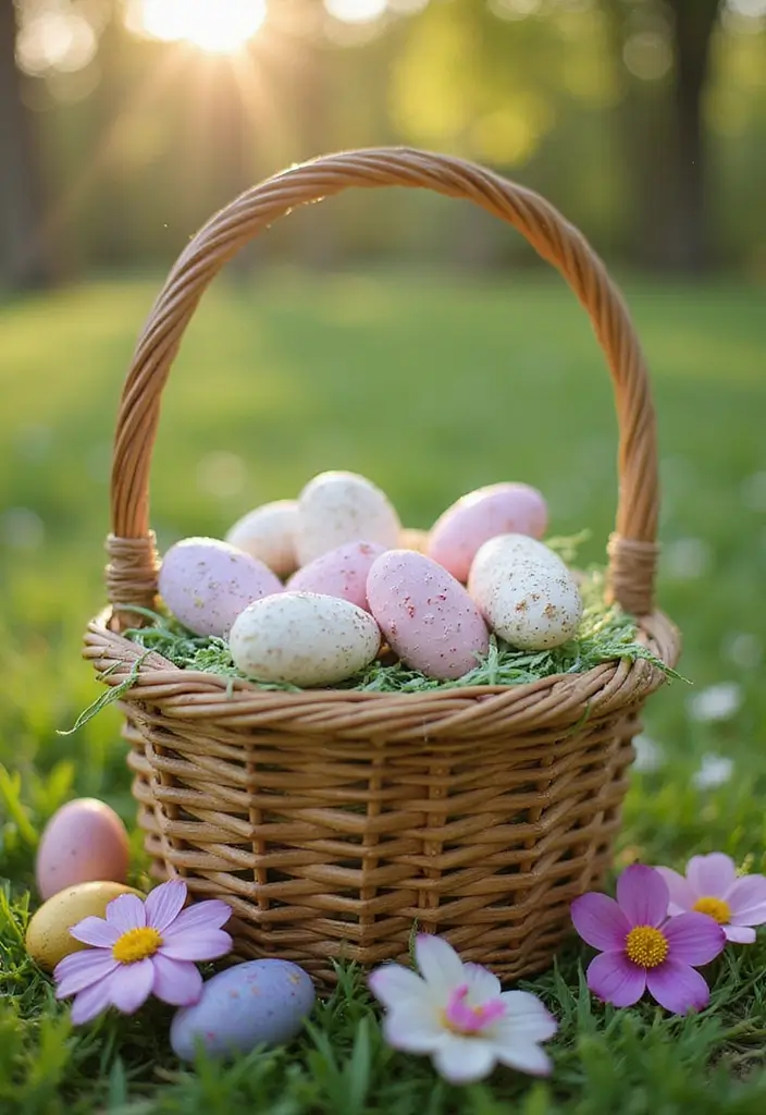 28 Handmade Easter Basket Decor Ideas That Delight 27 28 Handmade Easter Basket Decor Ideas That Delight - 17. DIY Woven Grass Baskets