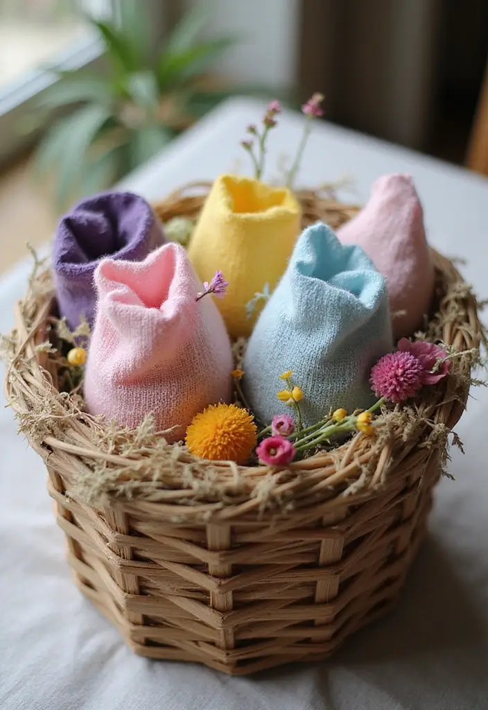 28 Handmade Easter Basket Decor Ideas That Delight 32 28 Handmade Easter Basket Decor Ideas That Delight - 20. Homemade Scented Sachets