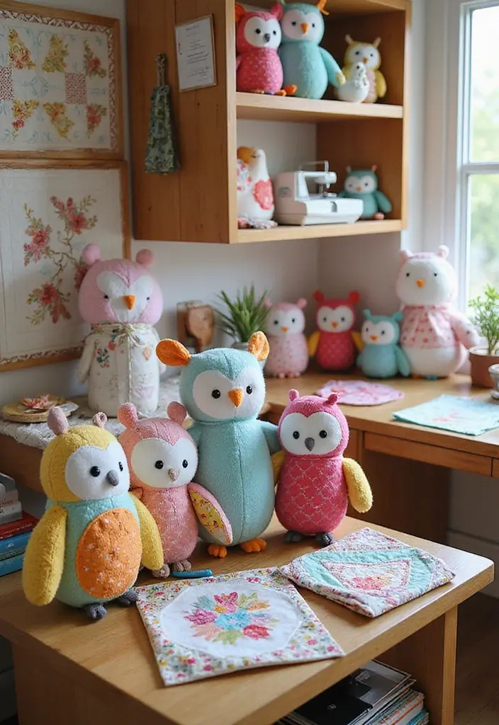 28 Handmade Owl Decor Ideas For Whimsical Homes 25 28 Handmade Owl Decor Ideas For Whimsical Homes - 13. Creative Owl Sewing Projects