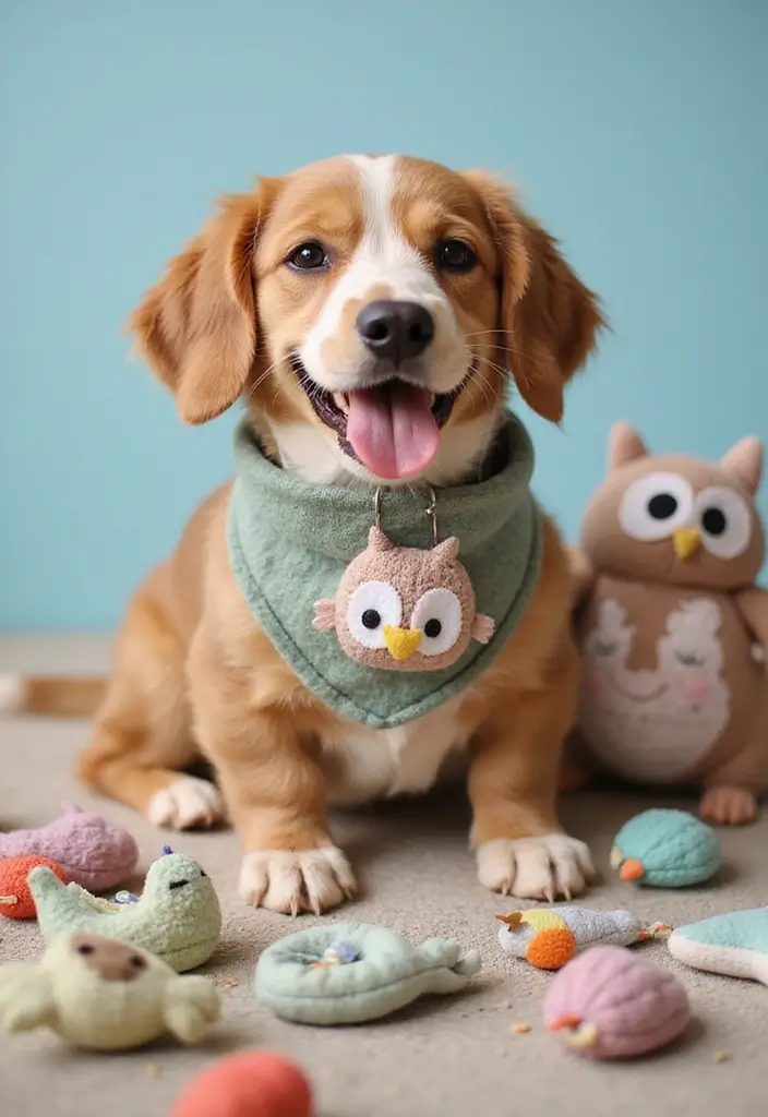 28 Handmade Owl Decor Ideas For Whimsical Homes 46 28 Handmade Owl Decor Ideas For Whimsical Homes - 26. Owl-Themed Pet Accessories