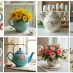 28 Handmade Teapot Decor Ideas With Vintage Flair