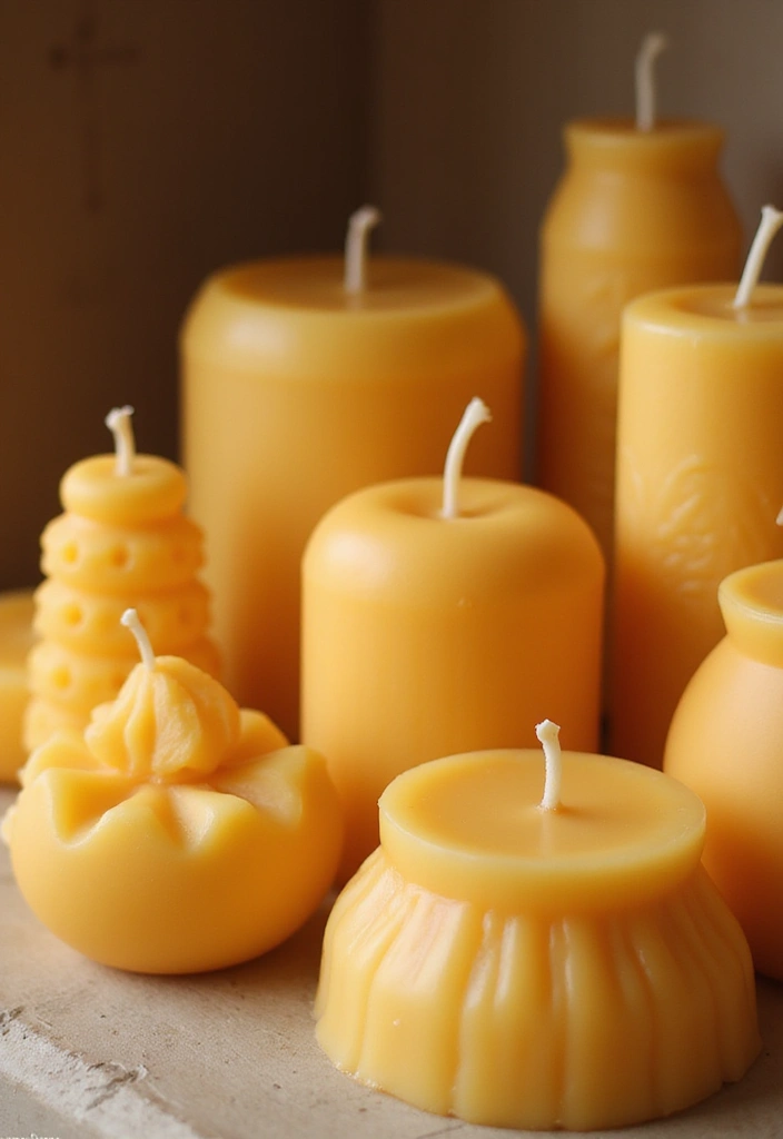 28 Room Handmade Decor Craft Ideas You’ll Love 88 28 Room Handmade Decor Craft Ideas You’ll Love - 24. DIY Scented Beeswax Candles