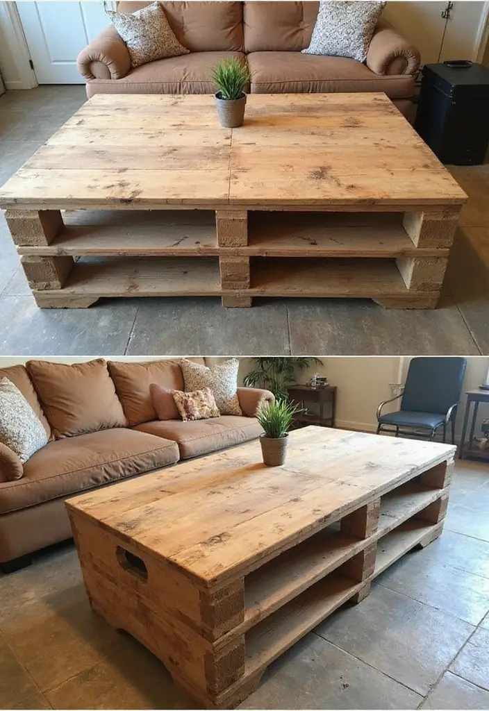28 Room Handmade Decor Craft Ideas You’ll Love 95 28 Room Handmade Decor Craft Ideas You’ll Love - 25. Repurposed Pallet Furniture