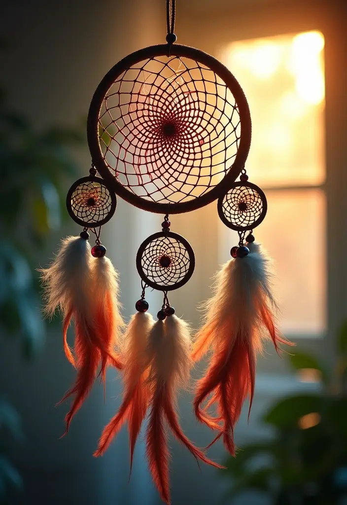 28 Room Handmade Decor Craft Ideas You’ll Love 102 28 Room Handmade Decor Craft Ideas You’ll Love - 26. Handmade Dream Catchers