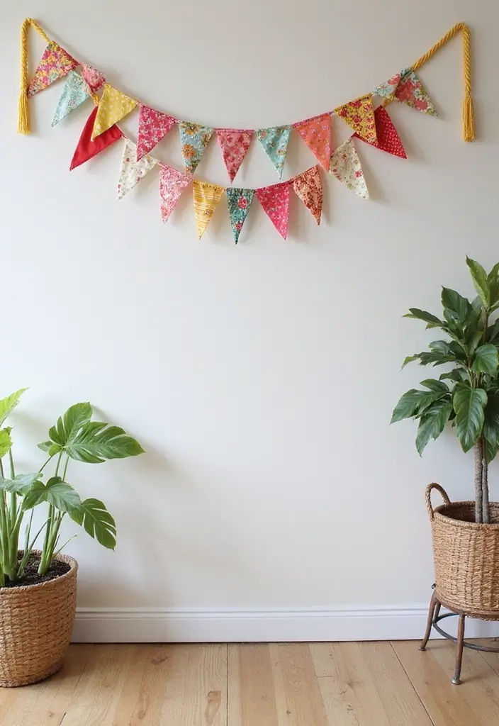 29 Beautiful Home Decor Handmade Ideas For Every Room 39 29 Beautiful Home Decor Handmade Ideas For Every Room - 15. Fabric Bunting Banners