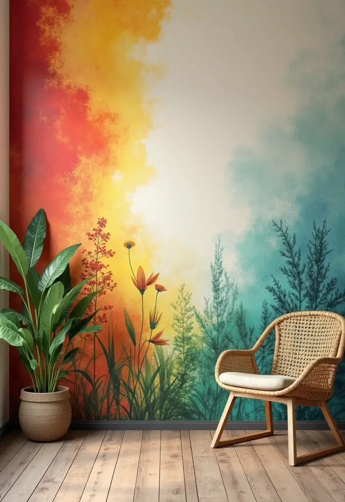 29 Beautiful Home Decor Handmade Ideas For Every Room 41 29 Beautiful Home Decor Handmade Ideas For Every Room - 17. Eco-Friendly Wall Murals