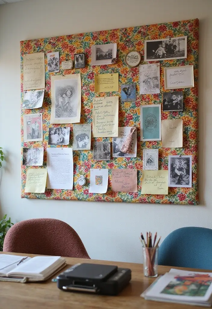 29 Beautiful Home Decor Handmade Ideas For Every Room 66 29 Beautiful Home Decor Handmade Ideas For Every Room - 26. Fabric-Covered Bulletin Boards
