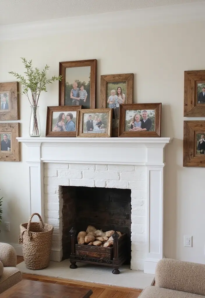 29 Beautiful Home Decor Handmade Ideas For Every Room 67 29 Beautiful Home Decor Handmade Ideas For Every Room - 27. Rustic Picture Frames