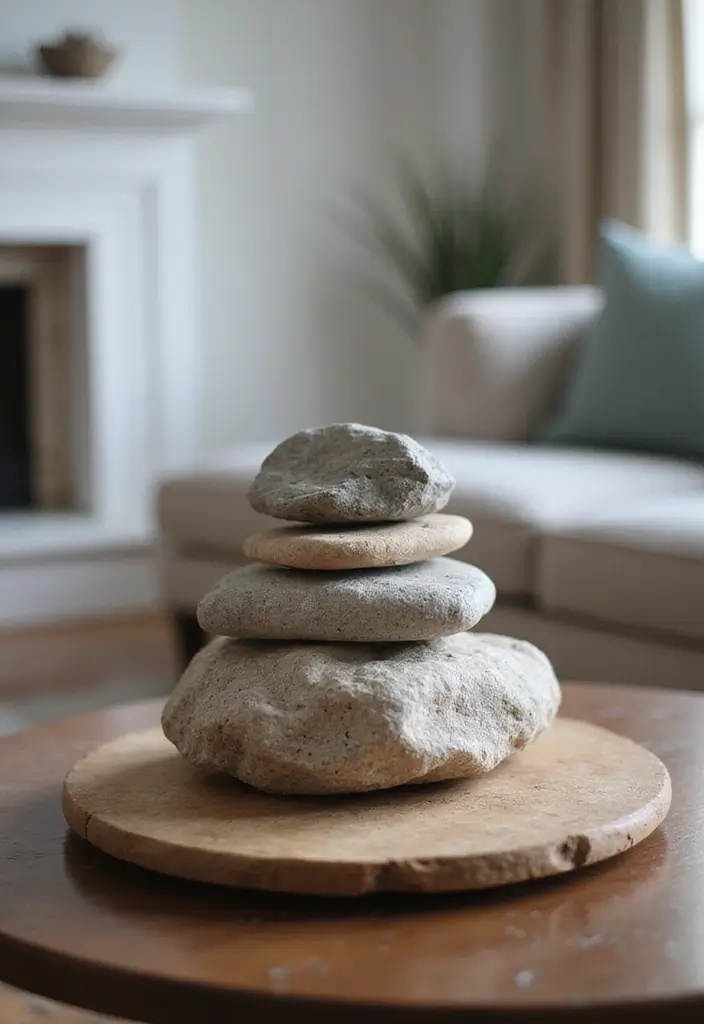 29 Beautiful Home Decor Handmade Ideas For Every Room 75 29 Beautiful Home Decor Handmade Ideas For Every Room - 29. Natural Stone Decor
