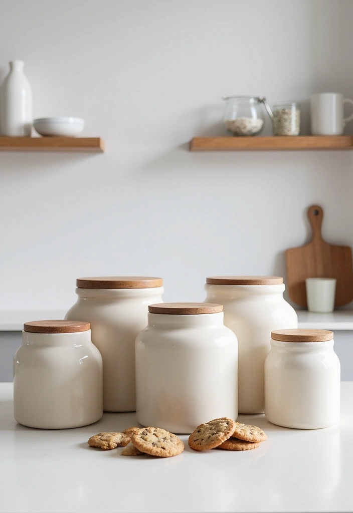 29 Handmade Cookie Jar Decor Ideas For Cozy Kitchens 51 29 Handmade Cookie Jar Decor Ideas For Cozy Kitchens - 25. Minimalist Cookie Jars