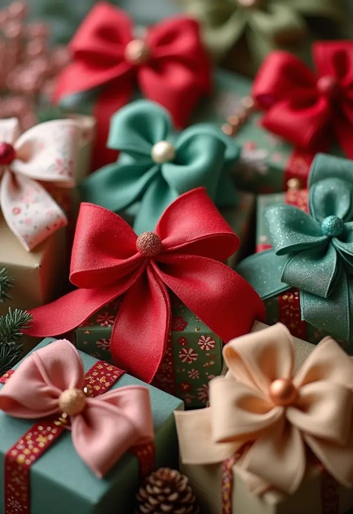 29 Handmade Fabric Holiday Decor Ideas You Can Craft 37 29 Handmade Fabric Holiday Decor Ideas You Can Craft - 15. Fabric Bows