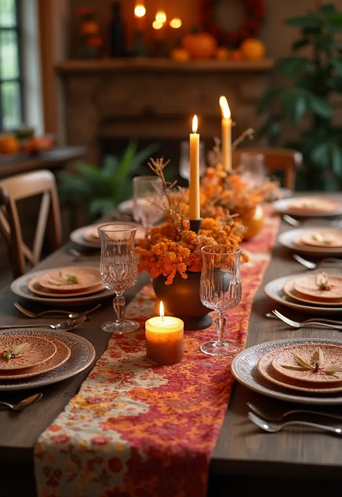 29 Handmade Fabric Holiday Decor Ideas You Can Craft 80 29 Handmade Fabric Holiday Decor Ideas You Can Craft - 26. Fabric Table Centerpiece