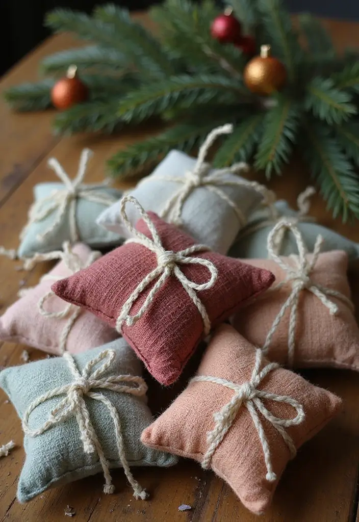 29 Handmade Fabric Holiday Decor Ideas You Can Craft 21 29 Handmade Fabric Holiday Decor Ideas You Can Craft - 7. Scented Fabric Sachets