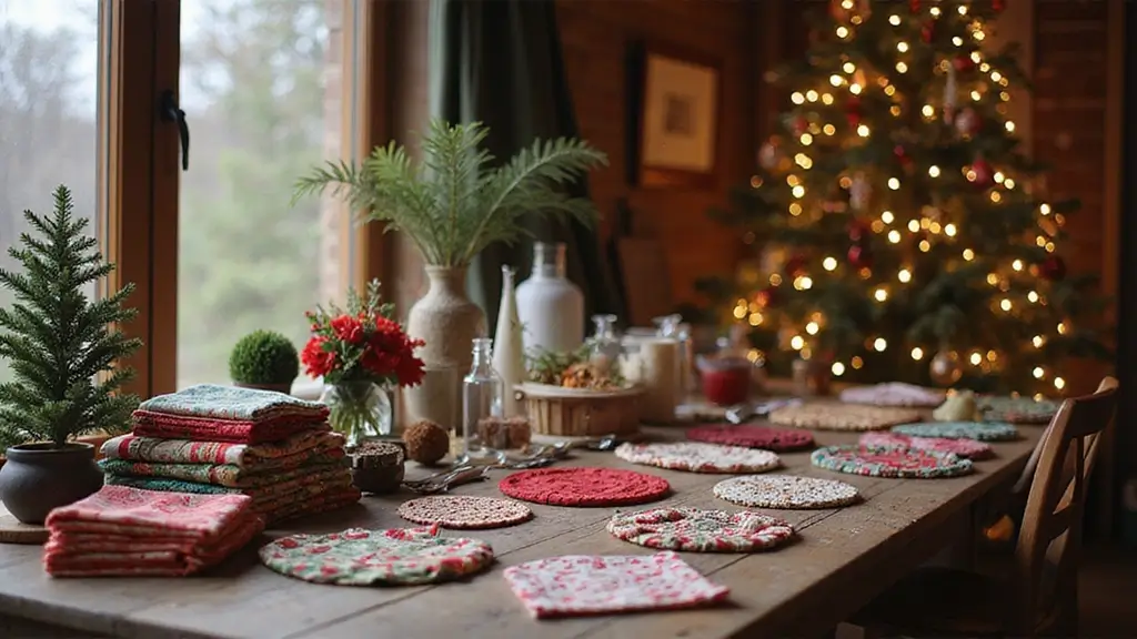 29 Handmade Fabric Holiday Decor Ideas You Can Craft