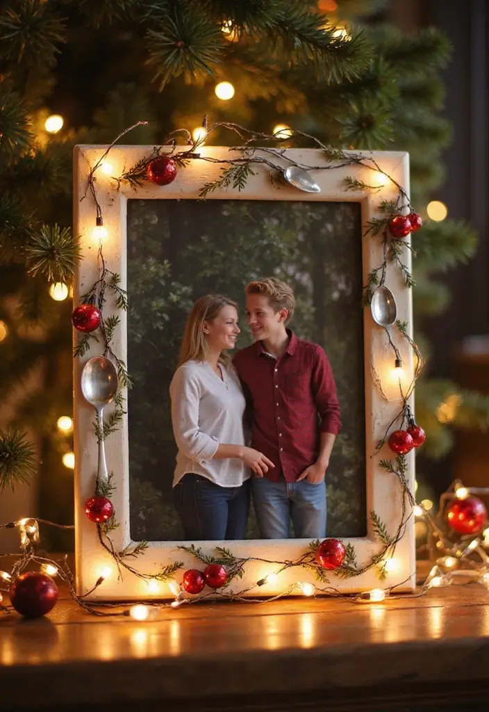 29 Handmade Holiday Spoon Decor Ideas To Try This Year 106 29 Handmade Holiday Spoon Decor Ideas To Try This Year - 16. Spoon Holiday Frames