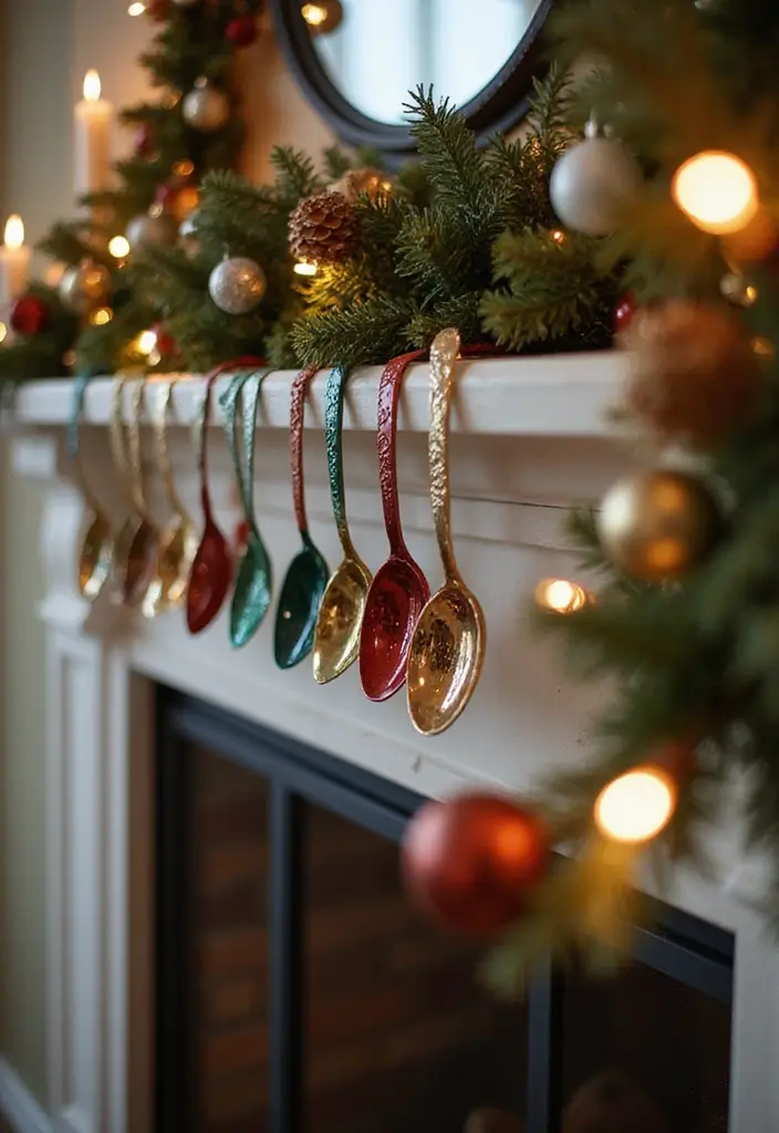 29 Handmade Holiday Spoon Decor Ideas To Try This Year 162 29 Handmade Holiday Spoon Decor Ideas To Try This Year - 24. Spoon Holiday Garland