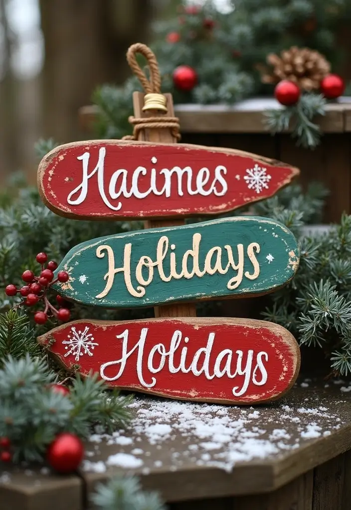 29 Handmade Holiday Spoon Decor Ideas To Try This Year 169 29 Handmade Holiday Spoon Decor Ideas To Try This Year - 25. Spoon Holiday Signage
