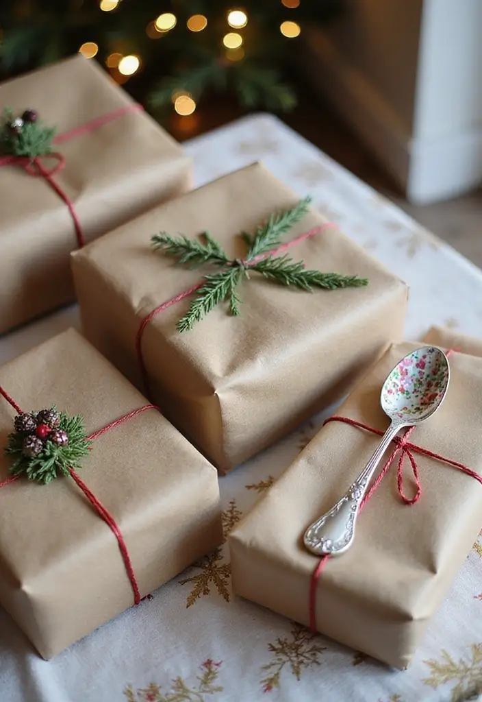 29 Handmade Holiday Spoon Decor Ideas To Try This Year 197 29 Handmade Holiday Spoon Decor Ideas To Try This Year - 29. Spoon Ornaments for Gift Wrapping
