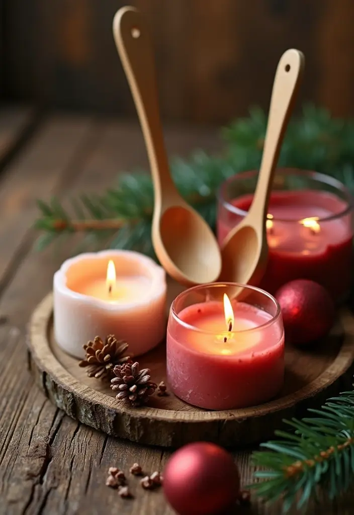29 Handmade Holiday Spoon Decor Ideas To Try This Year 15 29 Handmade Holiday Spoon Decor Ideas To Try This Year - 3. Scented Spoon Candles