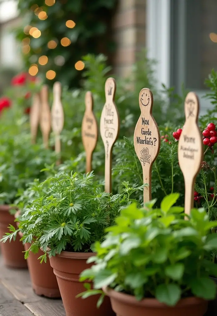 29 Handmade Holiday Spoon Decor Ideas To Try This Year 57 29 Handmade Holiday Spoon Decor Ideas To Try This Year - 9. Spoon Herb Markers
