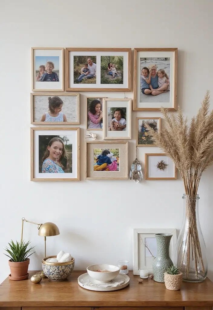 29 Handmade Home Decor Ideas That Show Your Creativity 36 29 Handmade Home Decor Ideas That Show Your Creativity - 10. Personalized Photo Frame Collage