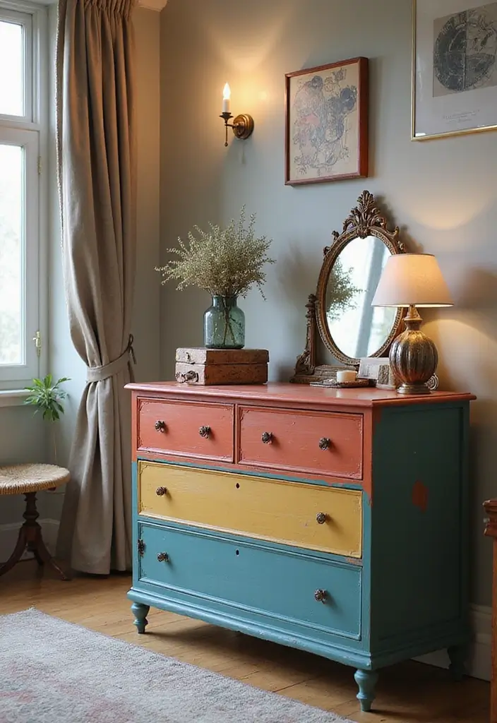 29 Handmade Home Decor Ideas That Show Your Creativity 57 29 Handmade Home Decor Ideas That Show Your Creativity - 23. Painted Furniture Makeover