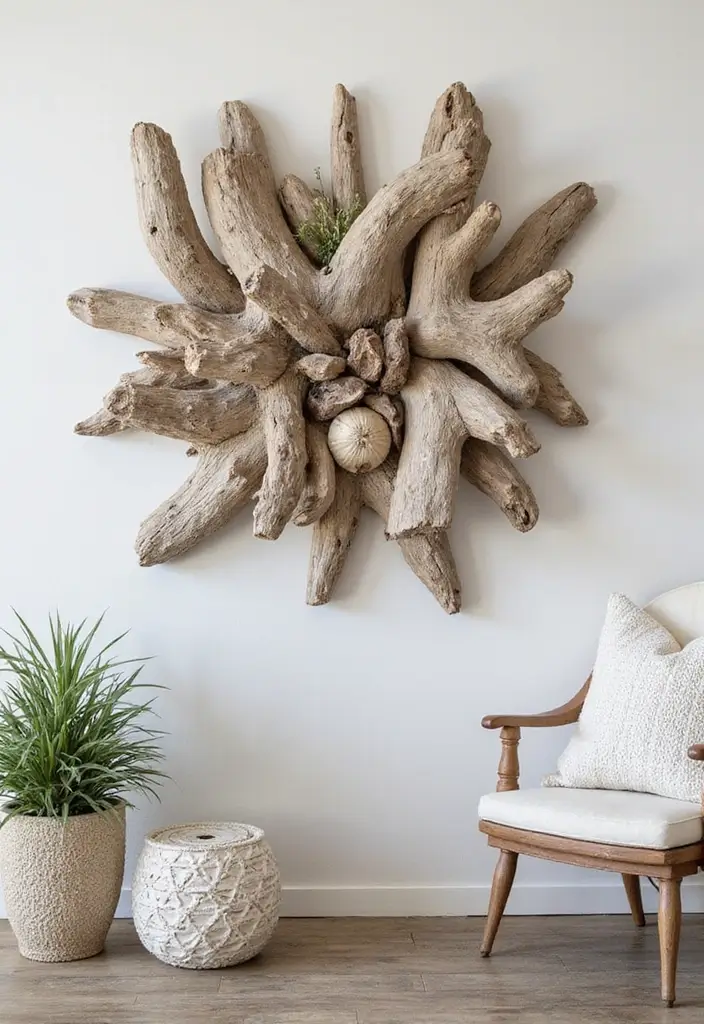 29 Handmade Home Decor Ideas That Show Your Creativity 59 29 Handmade Home Decor Ideas That Show Your Creativity - 25. Driftwood Art
