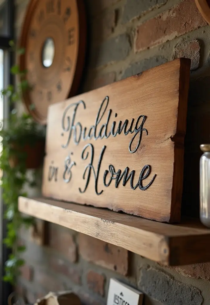 29 Handmade Home Decor Ideas That Show Your Creativity 67 29 Handmade Home Decor Ideas That Show Your Creativity - 27. Personalized Wooden Signs