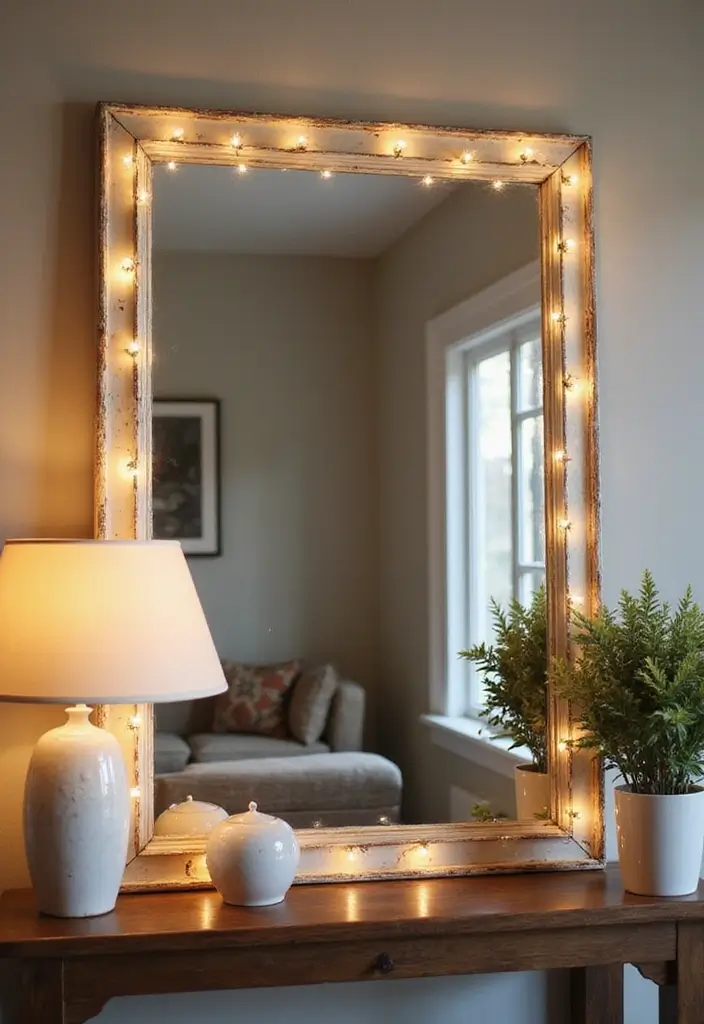 29 Handmade Home Decor Ideas That Show Your Creativity 20 29 Handmade Home Decor Ideas That Show Your Creativity - 6. Upcycled Window Frame Mirror