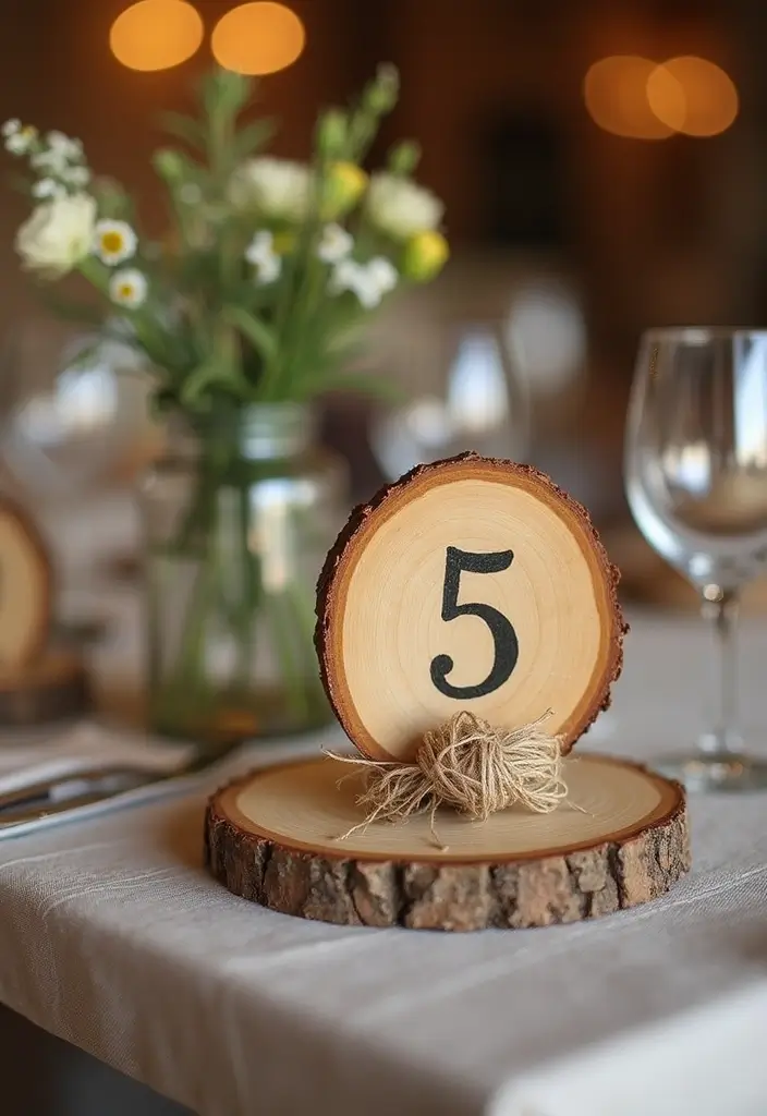 29 Handmade Party Decor Ideas For Memorable Gatherings 26 29 Handmade Party Decor Ideas For Memorable Gatherings - 10. Homemade Table Numbers