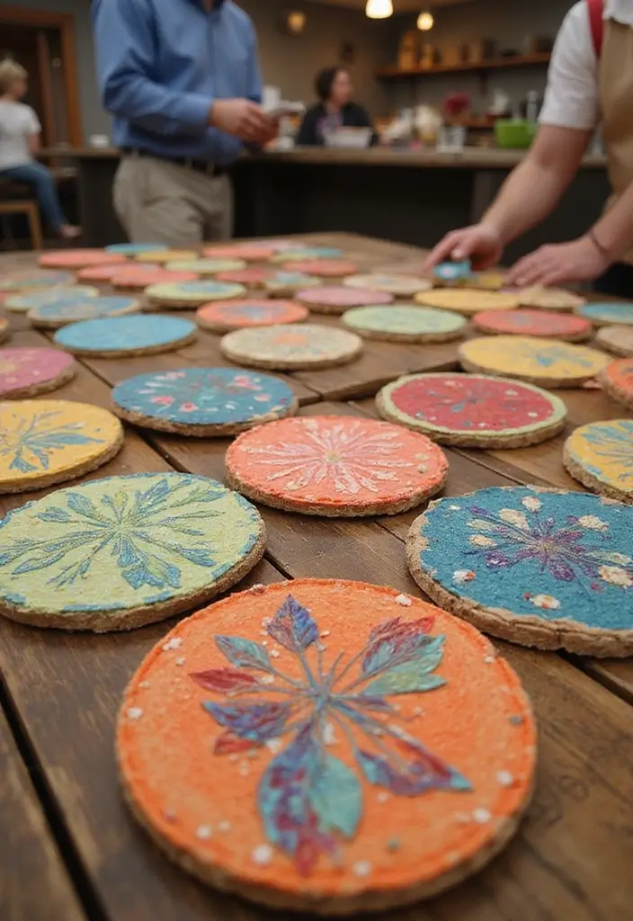 29 Handmade Party Decor Ideas For Memorable Gatherings 39 29 Handmade Party Decor Ideas For Memorable Gatherings - 17. Handmade Coasters