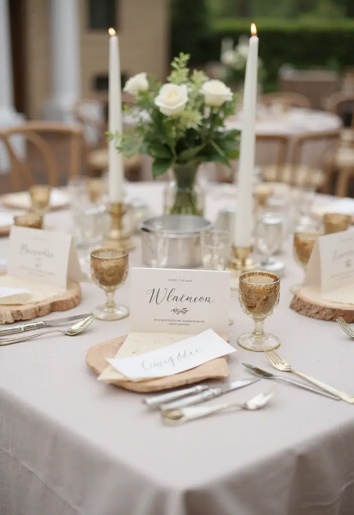 29 Handmade Party Decor Ideas For Memorable Gatherings 46 29 Handmade Party Decor Ideas For Memorable Gatherings - 18. Personalized Seating Cards