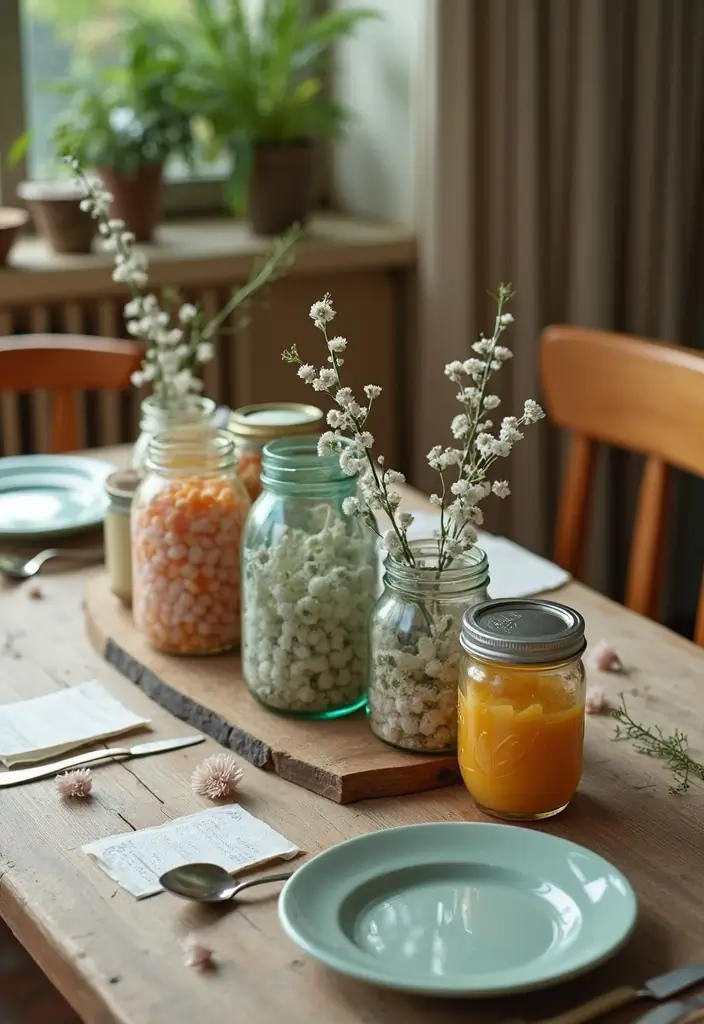 29 Handmade Party Decor Ideas For Memorable Gatherings 51 29 Handmade Party Decor Ideas For Memorable Gatherings - 21. Upcycled Table Decor