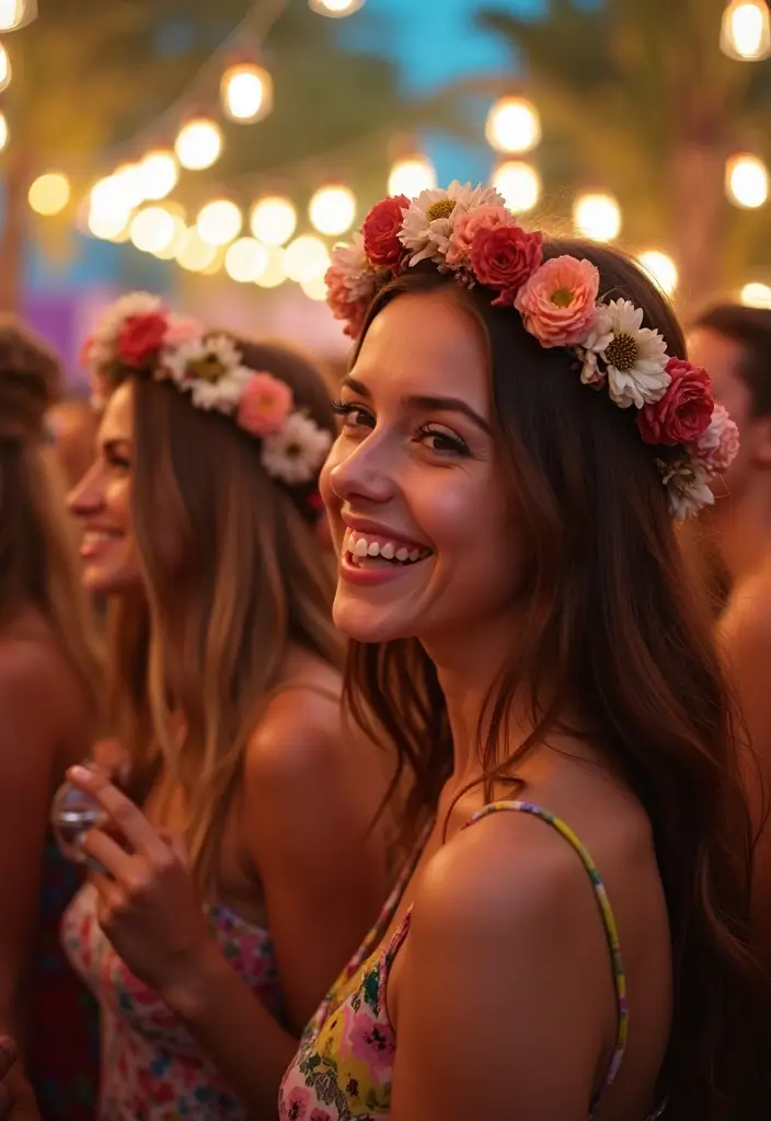29 Handmade Party Decor Ideas For Memorable Gatherings 77 29 Handmade Party Decor Ideas For Memorable Gatherings - 29. Creative Flower Crowns