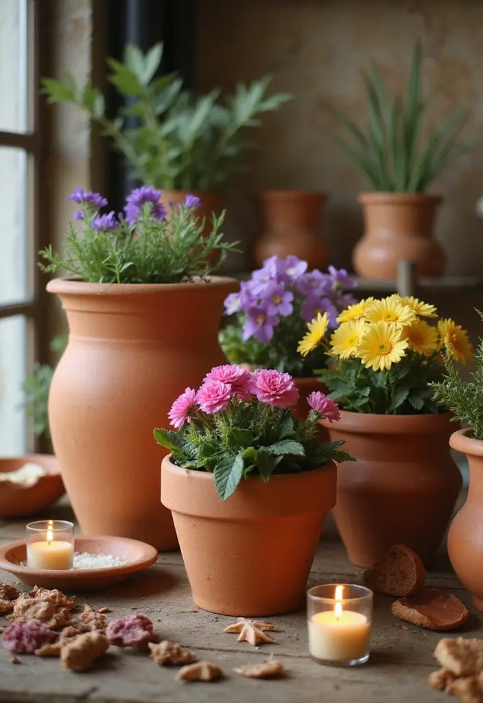 29 Handmade Party Decor Ideas For Memorable Gatherings 20 29 Handmade Party Decor Ideas For Memorable Gatherings - 8. Terracotta or Clay Pot Decor