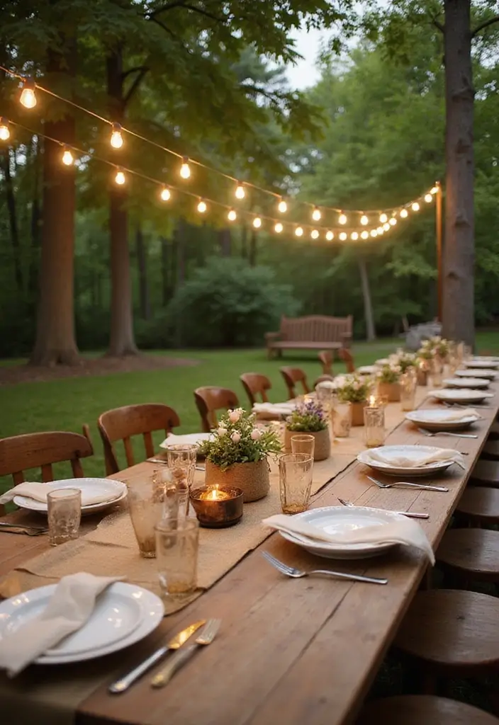 30+ Handmade Burlap Bag Decor Ideas For Rustic Homes 52 30+ Handmade Burlap Bag Decor Ideas For Rustic Homes - 24. Burlap Bag Party Decorations