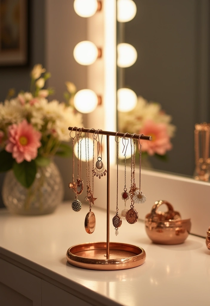30+ Handmade Copper Wire Decor Ideas With Industrial Charm 52 30+ Handmade Copper Wire Decor Ideas With Industrial Charm - 26. Copper Wire Jewelry Displays