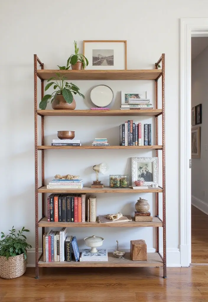 30+ Handmade Copper Wire Decor Ideas With Industrial Charm 66 30+ Handmade Copper Wire Decor Ideas With Industrial Charm - 28. Copper Wire Ladder Shelves