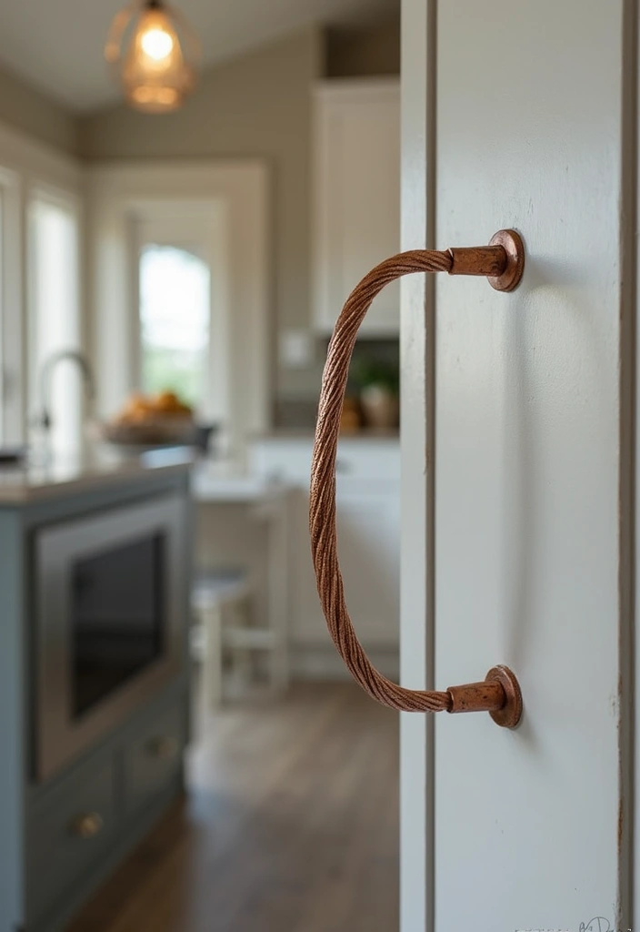 30+ Handmade Copper Wire Decor Ideas With Industrial Charm 67 30+ Handmade Copper Wire Decor Ideas With Industrial Charm - 29. Copper Wire Door Handles