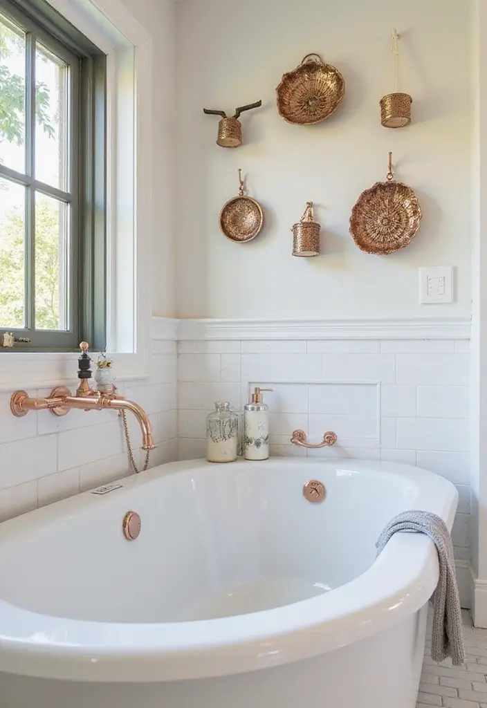 30+ Handmade Copper Wire Decor Ideas With Industrial Charm 68 30+ Handmade Copper Wire Decor Ideas With Industrial Charm - 30. Copper Wire Bathroom Accessories