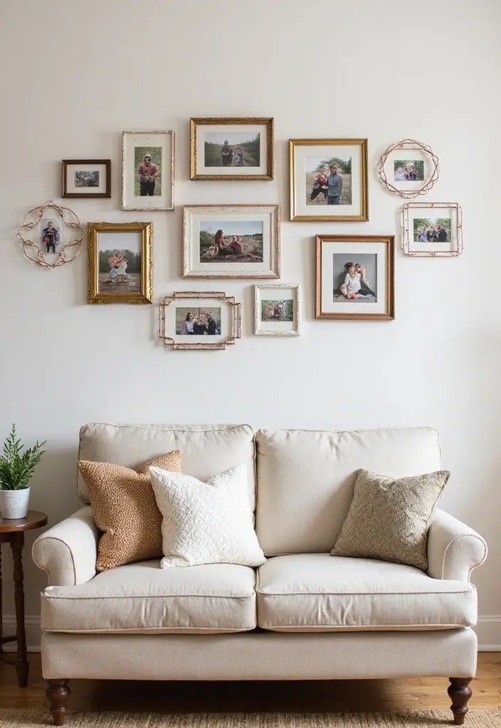 30+ Handmade Copper Wire Decor Ideas With Industrial Charm 13 30+ Handmade Copper Wire Decor Ideas With Industrial Charm - 5. Copper Wire Picture Frames