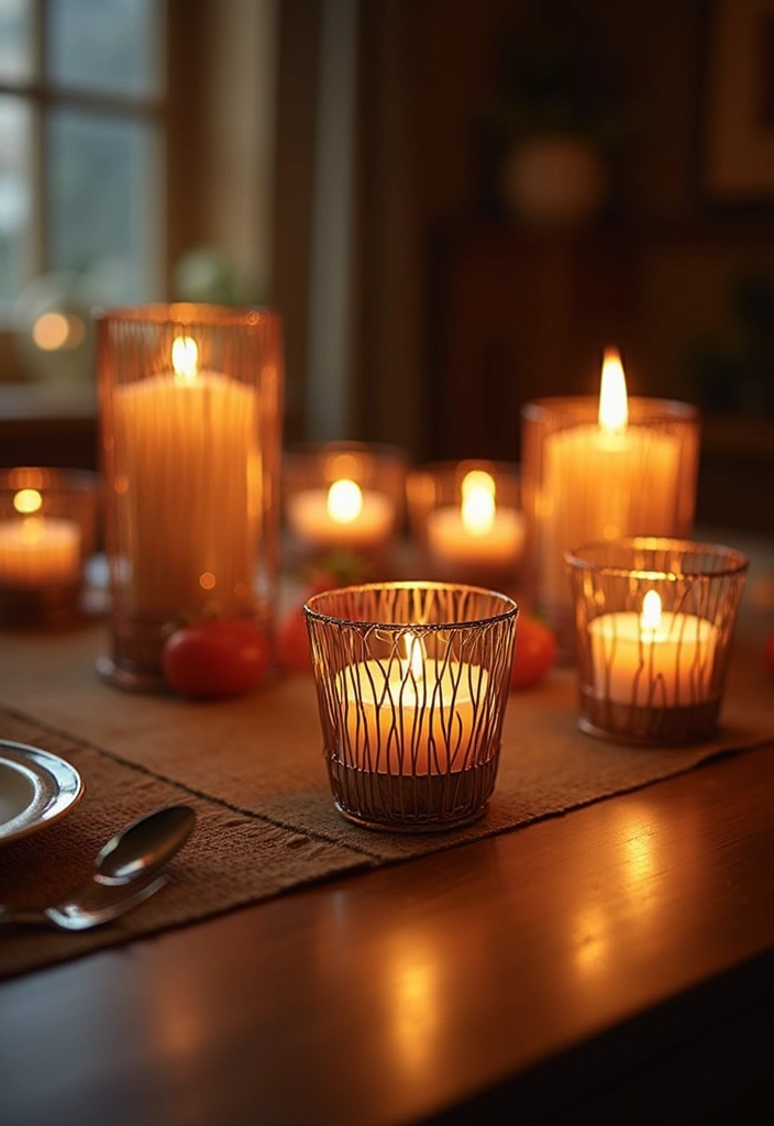 30+ Handmade Copper Wire Decor Ideas With Industrial Charm 18 30+ Handmade Copper Wire Decor Ideas With Industrial Charm - 8. Copper Wire Candle Holders