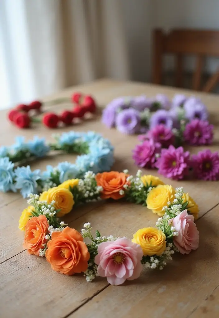 30+ Handmade Floral Decor Ideas For Romantic Homes 1 30+ Handmade Floral Decor Ideas For Romantic Homes - 1. Whimsical Flower Crowns