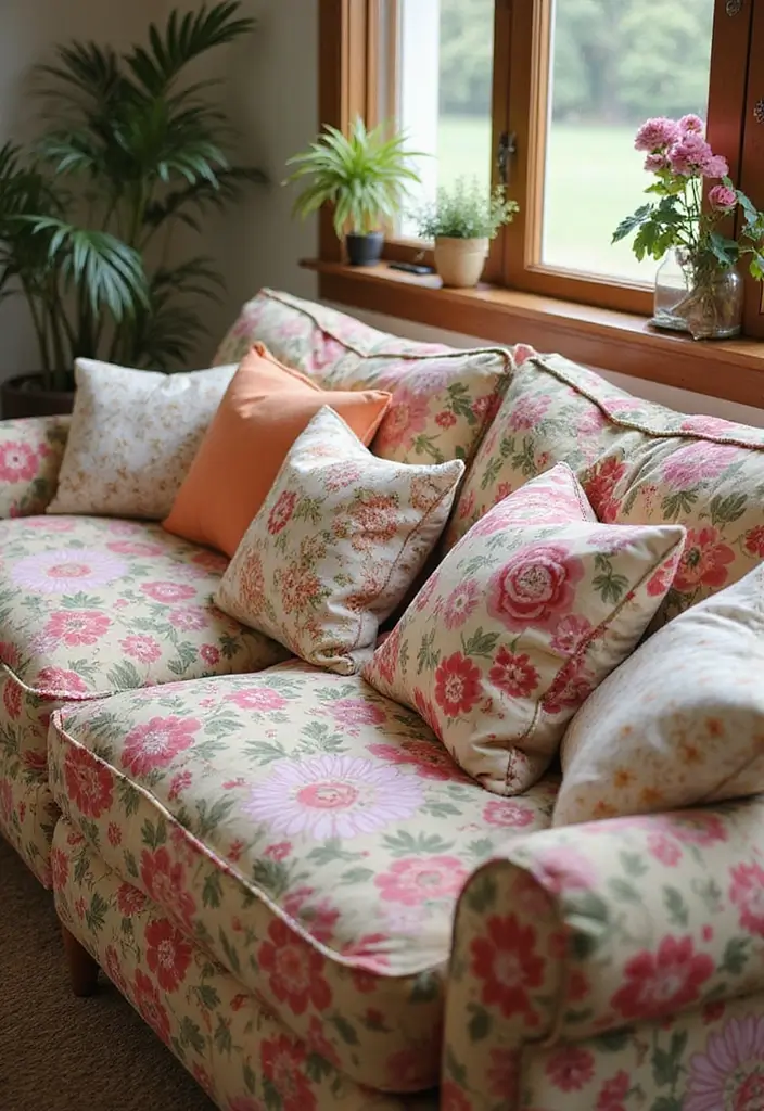 30+ Handmade Floral Decor Ideas For Romantic Homes 62 30+ Handmade Floral Decor Ideas For Romantic Homes - 20. Floral Pillow Covers