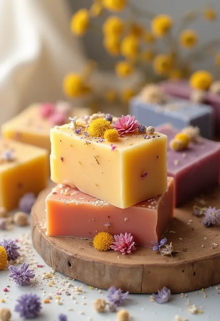 30+ Handmade Floral Decor Ideas For Romantic Homes 88 30+ Handmade Floral Decor Ideas For Romantic Homes - 28. Floral-Infused Soap