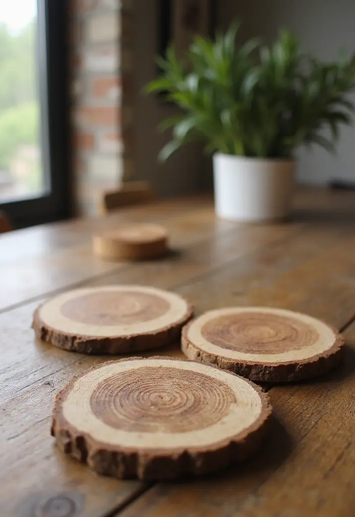 30+ Handmade Kitchen Decor Ideas With Rustic Appeal 43 30+ Handmade Kitchen Decor Ideas With Rustic Appeal - 19. Handmade Coasters