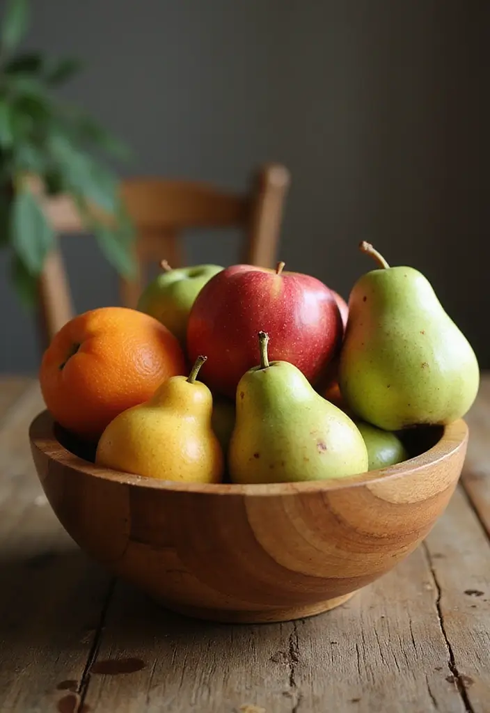 30+ Handmade Kitchen Decor Ideas With Rustic Appeal 75 30+ Handmade Kitchen Decor Ideas With Rustic Appeal - 29. Wooden Bowl Displays