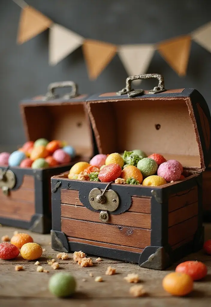 30+ Handmade Pirate Decor Ideas for Themed Events 42 30+ Handmade Pirate Decor Ideas for Themed Events - 16. Pirate-Themed Goodie Bags